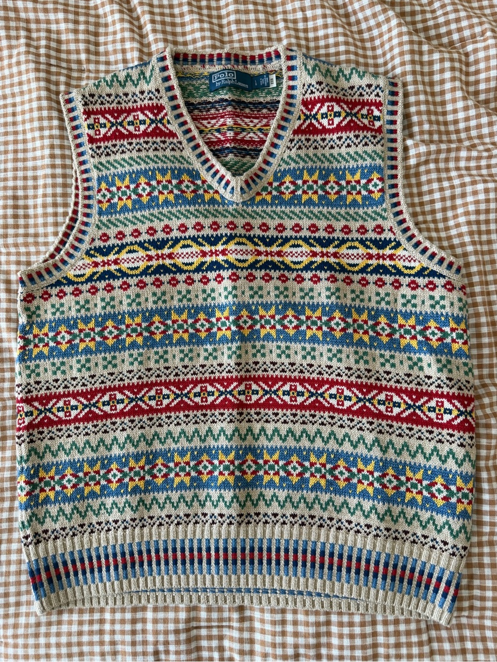 Vintage Ralph Lauren sweater vest